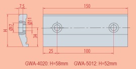 Spannvorrichtung GWA 4020 - GWA 5012