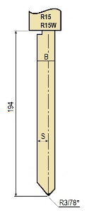 Stempel GWP-LR15-78°/R3/H194