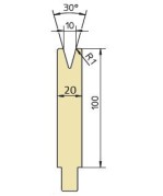 Abkantwerkzeug Typ Trumpf GWD-T010/30°/R1