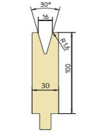 Abkantwerkzeug Typ Trumpf GWD-T016/30°/R1,6